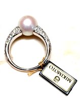 Ring Sommer Woman MIKIMOTO in White Gold Perla QA141K01 - QA141K01